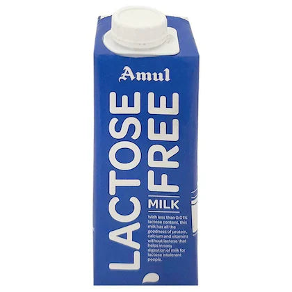 Amul Lactose Free Milk 250 ml (Tetra Pak)