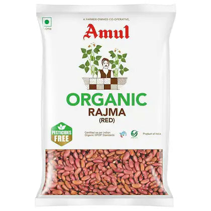 Amul Organic Red Rajma 500 g