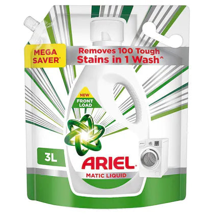 Ariel Front Load Matic Liquid Detergent 3 L