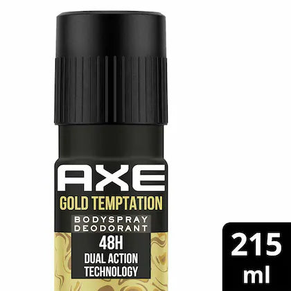 Axe Gold Temptation Bodyspray Deodorant 215 ml