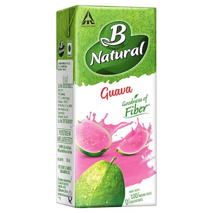 B Natural Guava Juice 180 ml