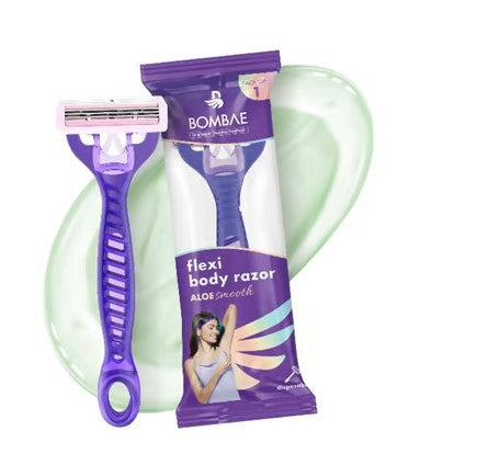 Bombae Flexi Aloe Smooth Disposable Women's Razor