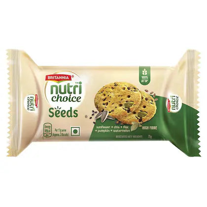 Britannia NutriChoice Seeds Biscuits 75 g