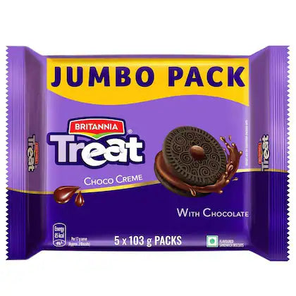 Britannia Treat Choco Cream Biscuit 515 g