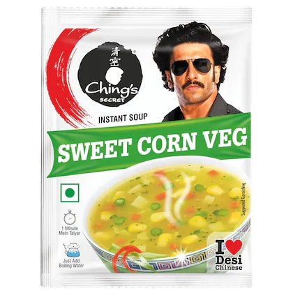 Ching's Secret Sweet Corn Veg Instant Soup 13 g