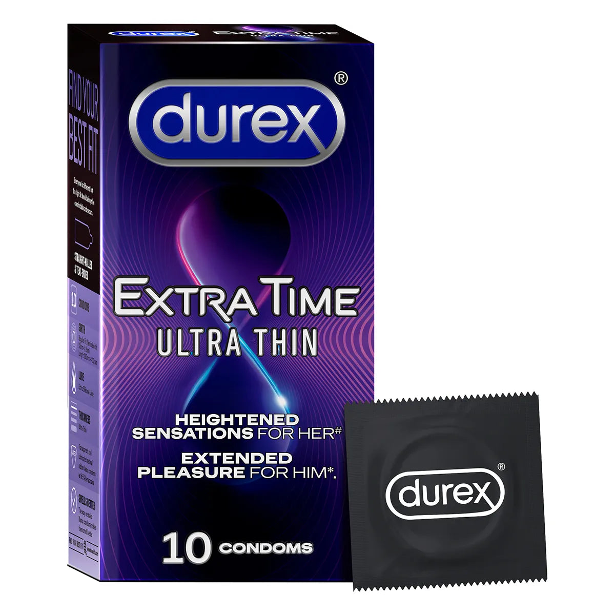 Durex Extra Time Ultra Thin Condom