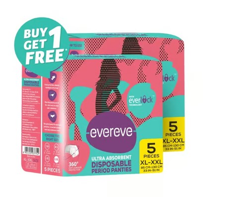 Evereve Ultra Absorbent Disposable Period Panty