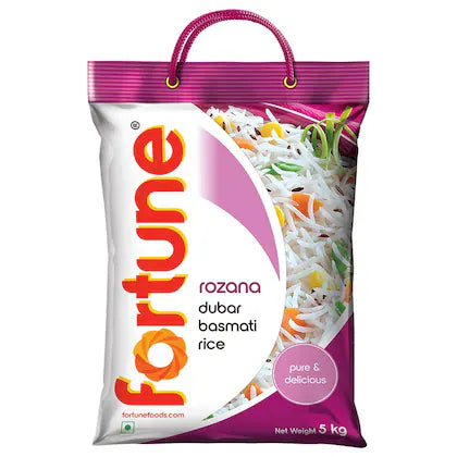 Fortune Rozana Dubar Basmati Rice 5 kg