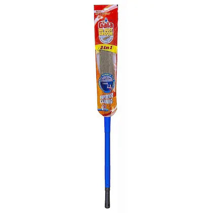 Gala No Dust Nylon Bristles Broom 2 in 1