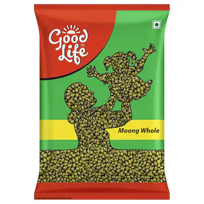 Good Life Whole Moong 500 g