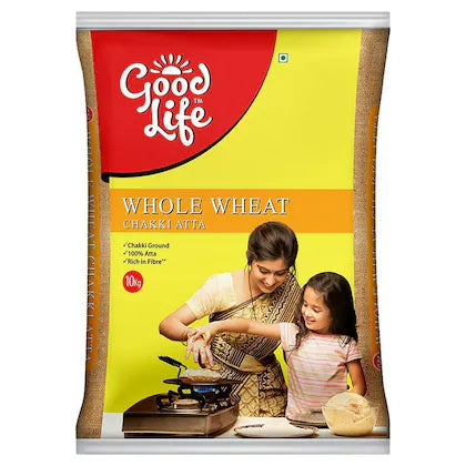 Good Life Whole Wheat Chakki Atta 10 kg