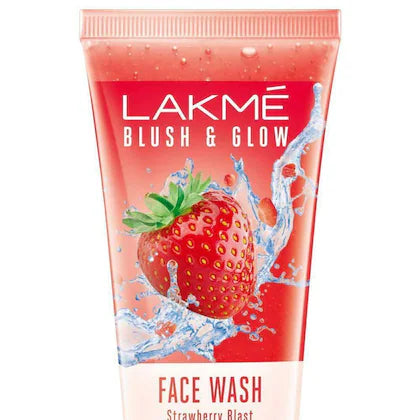 Lakme Blush & Glow Strawberry Blast Face Wash 150 g