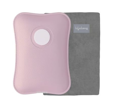 Lifelong Electric Hot Water Bag (Pink, 420W)