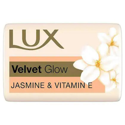 Lux Jasmine & Vitamin E Velvet Glow Skin Soap Bar 150 g (Buy 4 Get 1 Free)