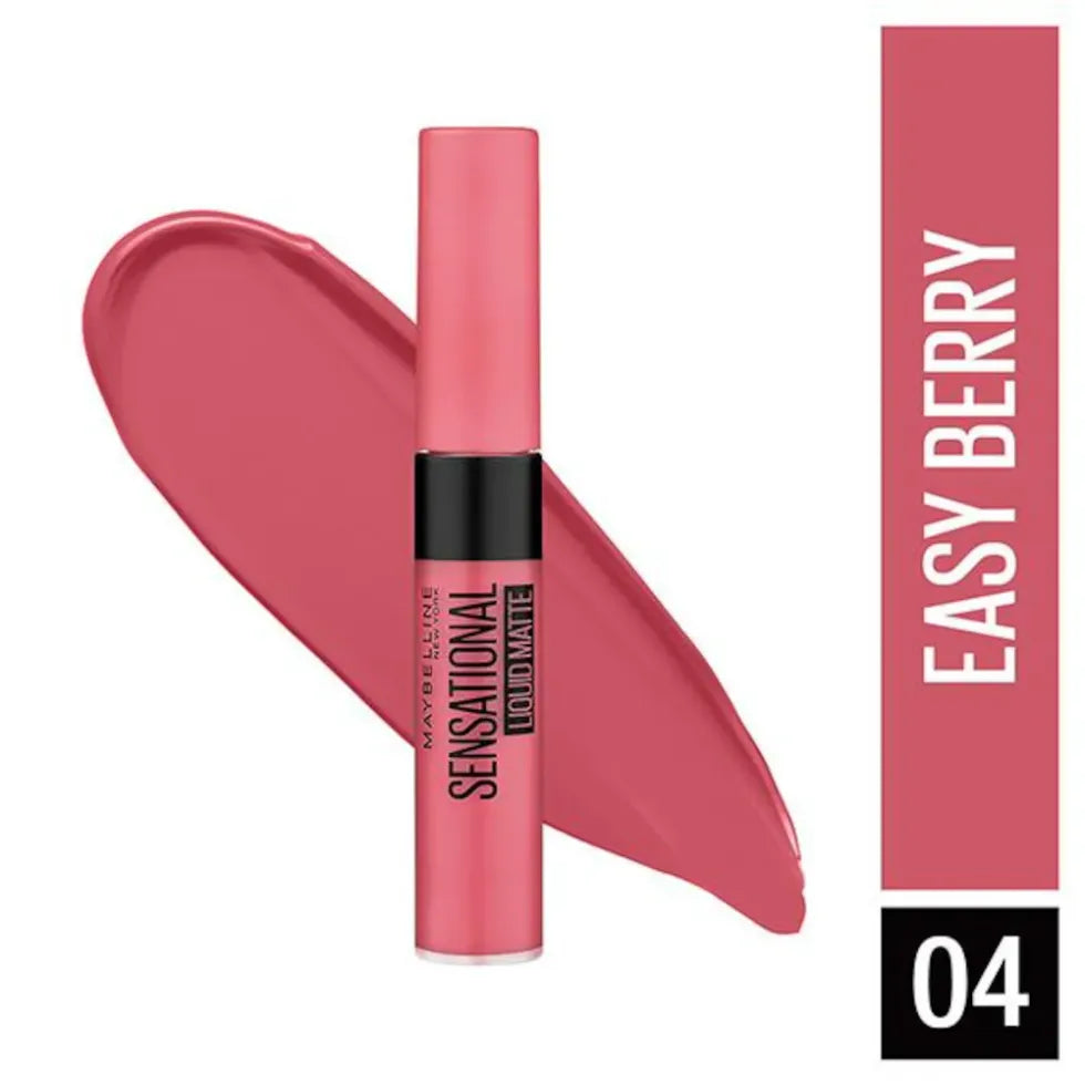 Maybelline New York Liquid Lipstick - Easy Berry | Non Drying