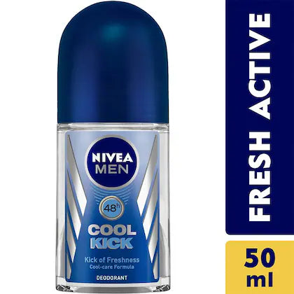 Nivea Men Cool Kick Roll On Deodorant 50 ml