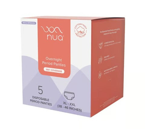 Nua Overnight Period Panty (XL-XXL)