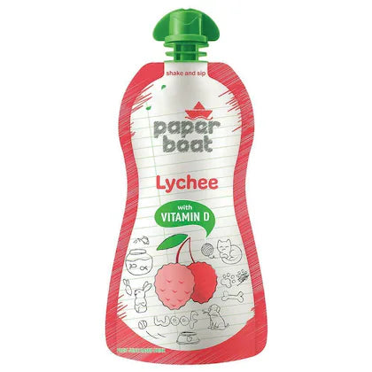 Paper Boat Vitamin D Lychee Juice 150 ml