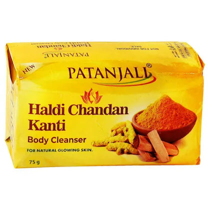 Patanjali Haldi-Chandan Kanti Body Cleanser 75 g