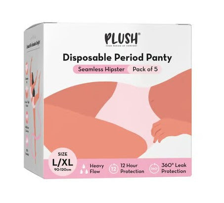 Plush Seamless Disposable Period Panty (5 Pieces)