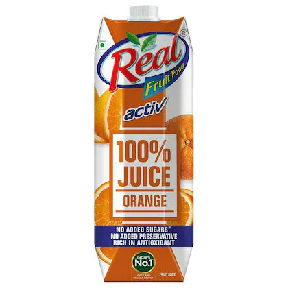 Real Fruit Power Active Orange Juice 1 L