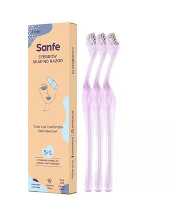 Sanfe Eyebrow Shaper Razor (3 Pieces)