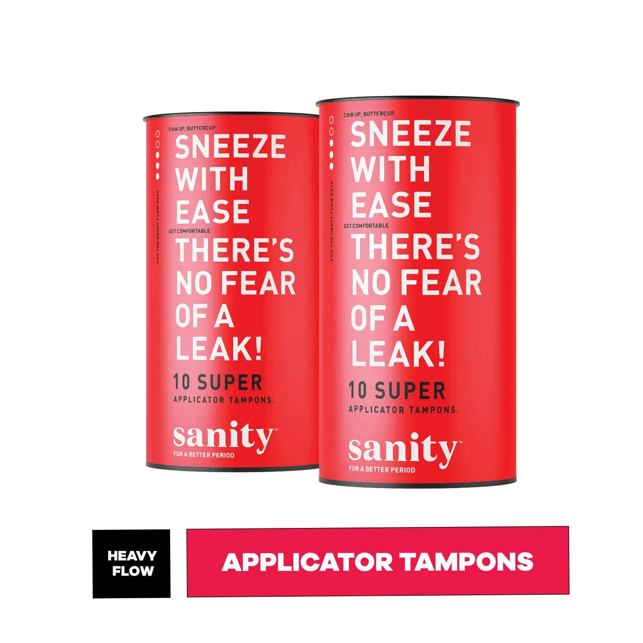 Sanity Super Applicator Tampons - Pack Of 20