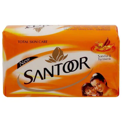 Santoor Sandal & Turmeric Soap 100 g