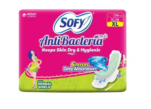 Sofy Anti Bacteria Sanitary Pads
