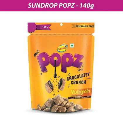 Sundrop Chocolatey Crunch Multigrain Popz 140 g