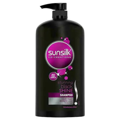 Sunsilk Stunning Black Shine Shampoo 1 L