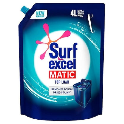 Surf Excel Matic Top Load Liquid Detergent 4 L