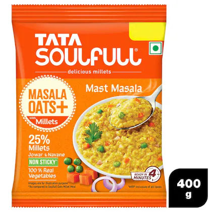 Tata Soulfull Masala Oats+ Mast Masala 35 g