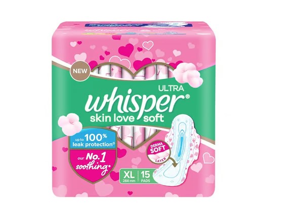 Whisper Ultra Soft Air Fresh Pores Sanitary Pads