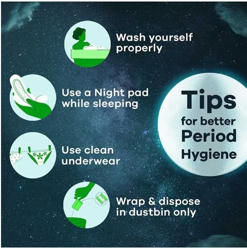 Whisper Ultra Nights Sanitary Pads (16 Pieces)