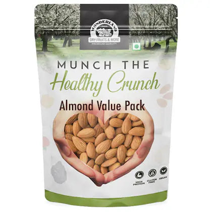 Wonderland Foods Premium Munch The Healthy Crunch Value Pack Almonds 500 g