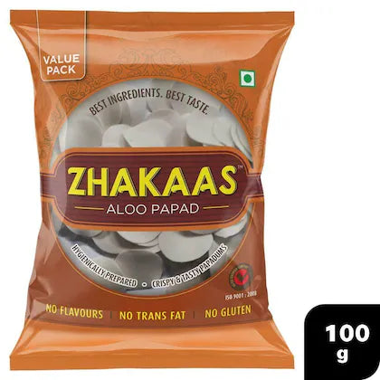 Zhakaas Aloo Papad 100 g