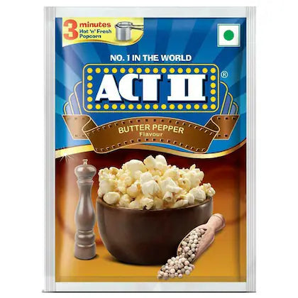 Act II Butter Pepper Instant Popcorn 70 g