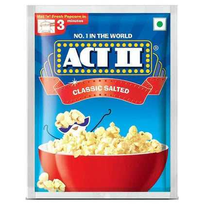 Act II Classic Salted Instant Popcorn 30 g