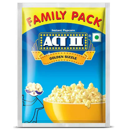 Act II Golden Sizzle Instant Popcorn 90 g