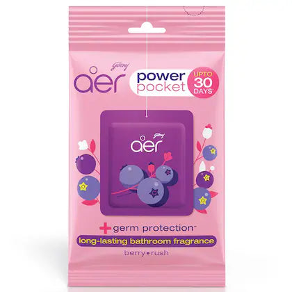 Aer Power Pocket Berry Rush Bathroom Fragrance 10 g