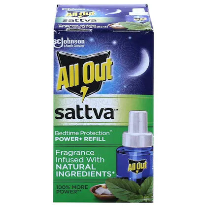 All Out Sattva Power+ Mosquito Repellent Refill 45 ml