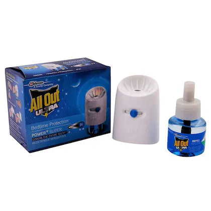 All Out Ultra Power+ Slider Mosquito Repellent Machine + Refill 45 ml