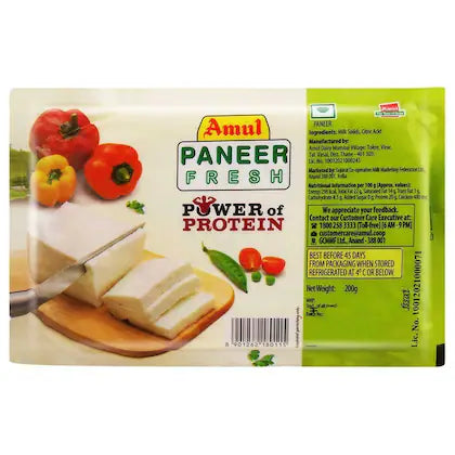 Amul Fresh Paneer 200 g (Pack)
