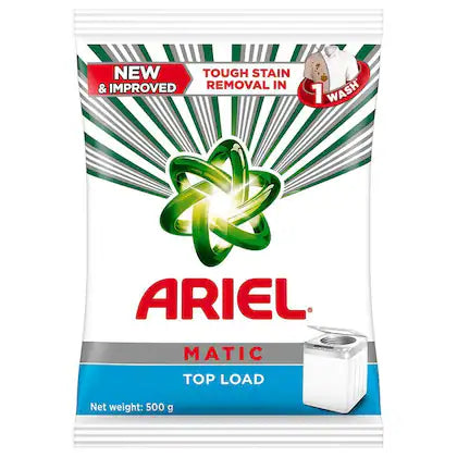 Ariel Matic Top Load Detergent Powder 500 g
