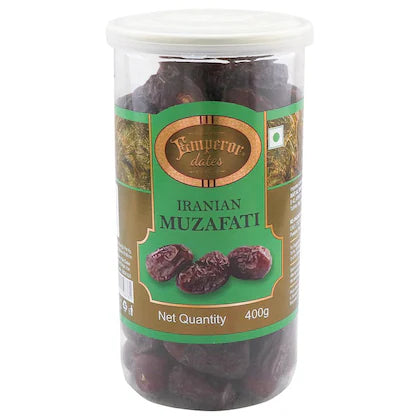 Bat Emperor Iranian Muzafati Dates Jar 400 g
