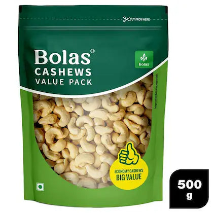 Bolas Value Pack Cashew Nuts 500 g