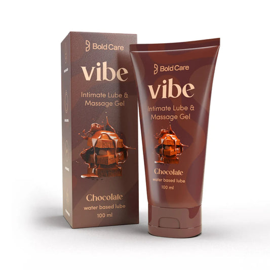 Bold Care Vibe - Chocolate Flavoured Water-based Intimate Lube
