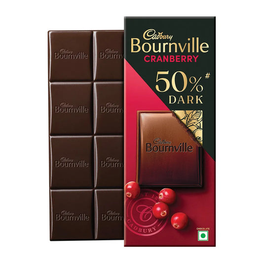 Cadbury Bournville Cranberry Dark Chocolate Bar 80g