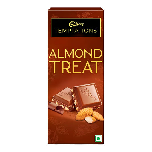 Cadbury Temptations Almond Treat Premium Chocolate Bar 72g